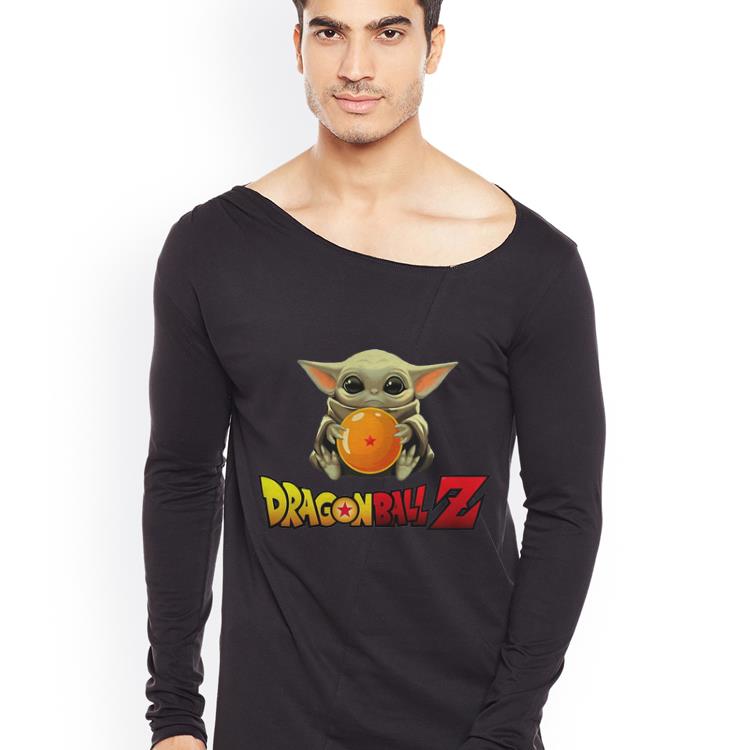 Hot Star Wars Baby Yoda Hug Dragon Ball Z shirt 4 - Hot Star Wars Baby Yoda Hug Dragon Ball Z shirt