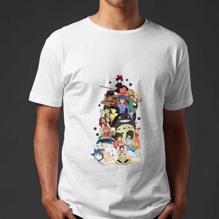 Hot Totoro Mononoke Hime Studio Ghibli Character shirt 4 - Hot Totoro Mononoke Hime Studio Ghibli Character shirt