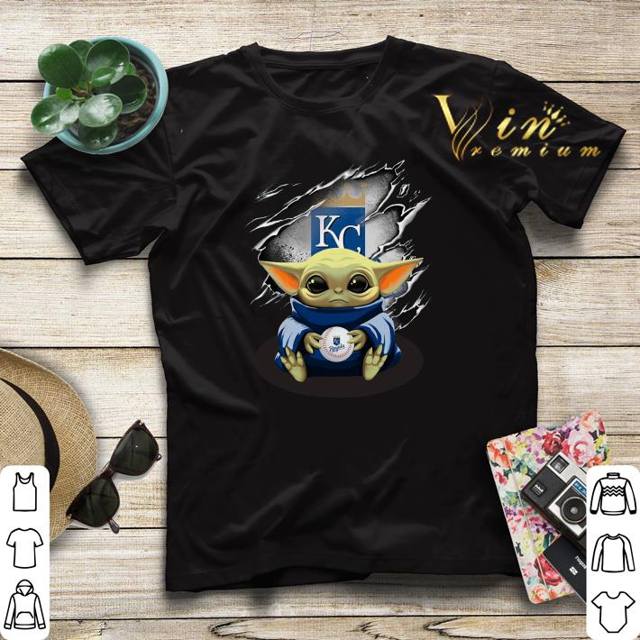 Kansas City Royals Baby Yoda Blood Inside shirt sweater 4 - Kansas City Royals Baby Yoda Blood Inside shirt sweater