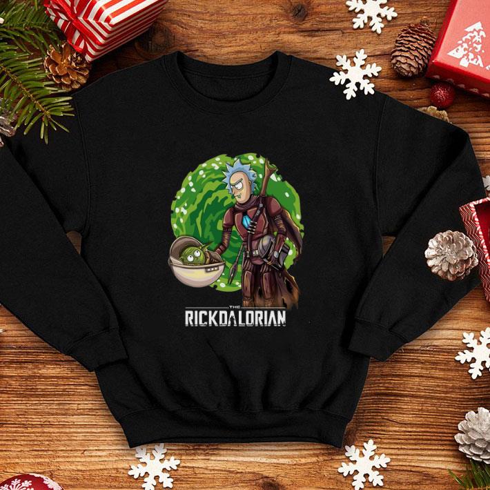 Mandalorian The Rickdalorian Rick and Morty Crossover shirt Mandalorian The Rickdalorian Rick and Morty Crossover shirt 4 - Mandalorian The Rickdalorian Rick and Morty Crossover shirt