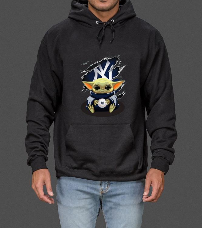 Nice Baby Yoda Blood Inside New York Yankees shirt 4 - Nice Baby Yoda Blood Inside New York Yankees shirt
