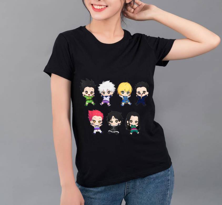 Nice Hunters X Hunter Chibi Characters shirt 4 - Nice Hunters X Hunter Chibi Characters shirt