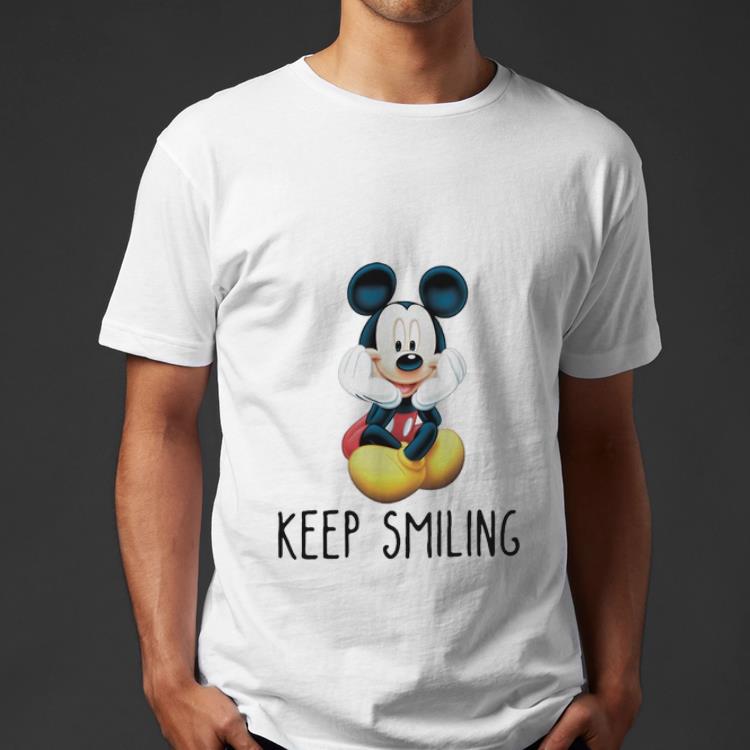 Nice Mickey Mouse Keep Smiling shirt 4 - Nice Mickey Mouse Keep Smiling shirt