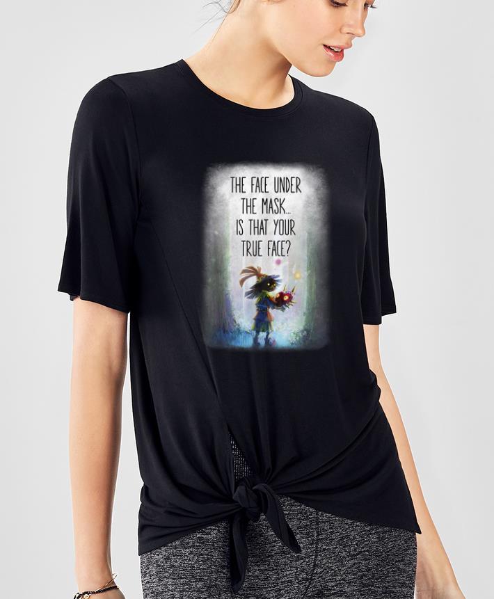 Nice Zelda Majora s The Face Under The Mask Is That Your True Face shirt 4 - Nice Zelda Majora's The Face Under The Mask Is That Your True Face shirt