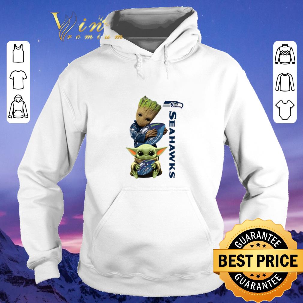 Official Baby Groot And Baby Yoda Hug Seattle Seahawks Star Wars shirt sweater 4 - Official Baby Groot And Baby Yoda Hug Seattle Seahawks Star Wars shirt sweater