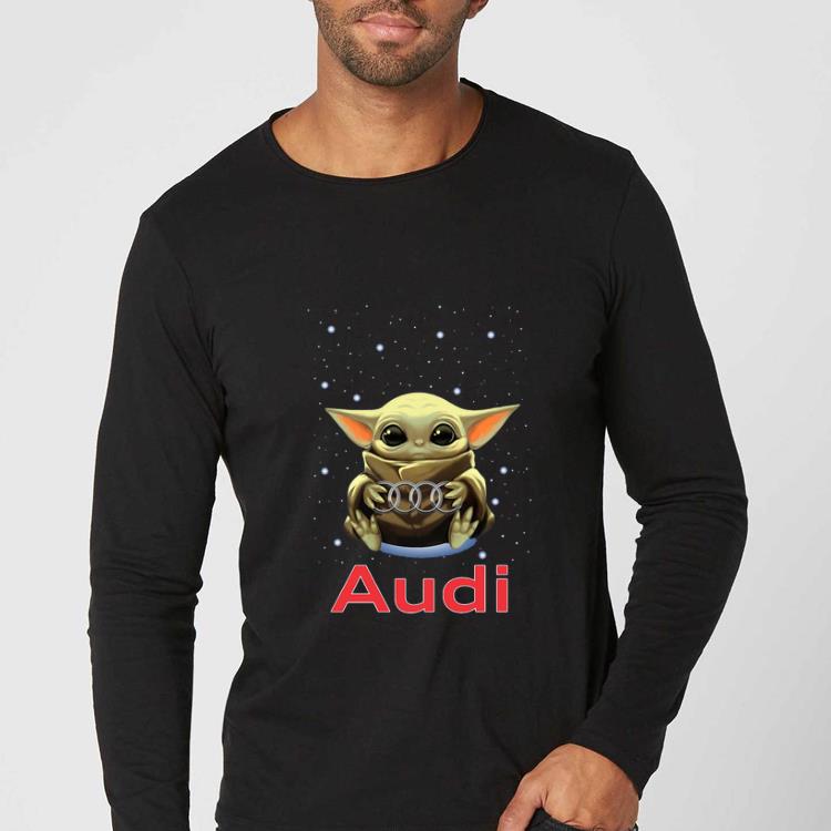 Official Baby Yoda Hug Audi shirt 4 - Official Baby Yoda Hug Audi shirt