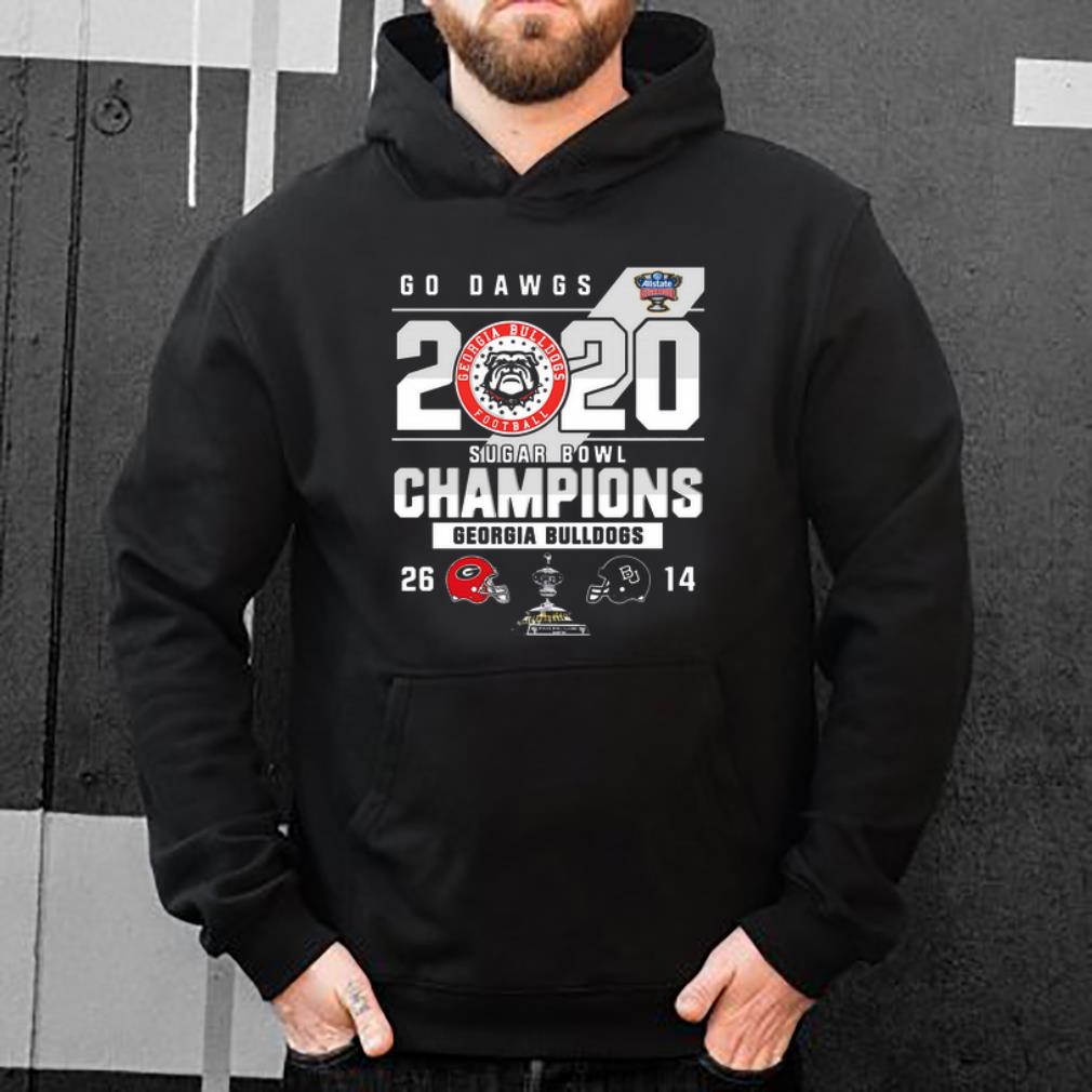 Official Georgia Bulldogs Go Dawgs 2020 Sugar Bowl Champions shirt 4 - Official Georgia Bulldogs Go Dawgs 2020 Sugar Bowl Champions shirt