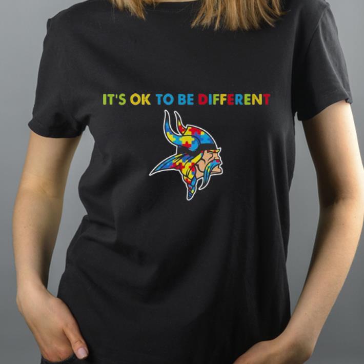 Official Minnesota Vikings Autism It s Ok To Be Different shirt 4 - Official Minnesota Vikings Autism It's Ok To Be Different shirt