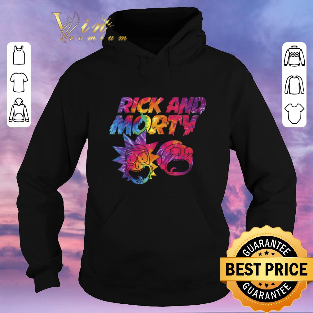Official Rick And Morty Rick And Morty Tie Dye Drip shirt sweater 4 - Official Rick And Morty - Rick And Morty Tie Dye Drip shirt sweater