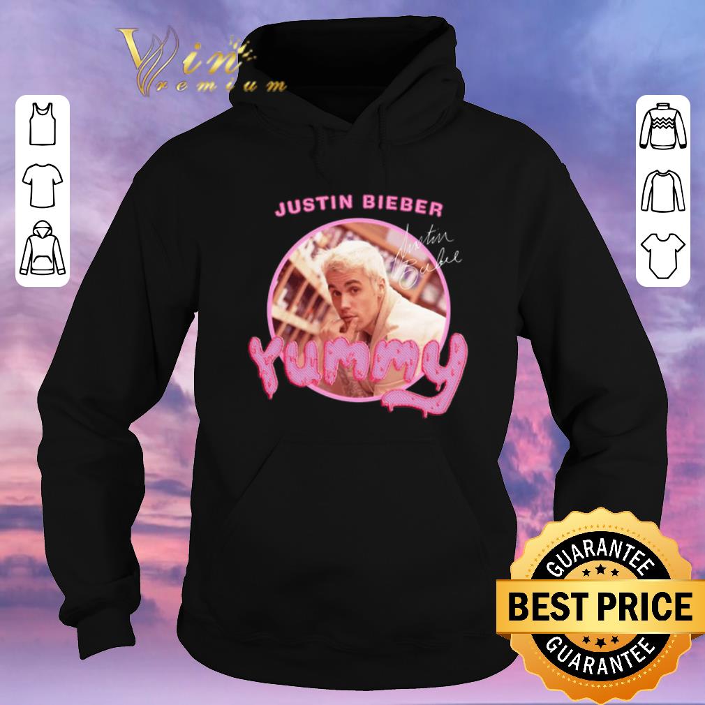 Original Justin Bieber Yummy signature new songs shirt sweater 4 - Original Justin Bieber Yummy signature new songs shirt sweater