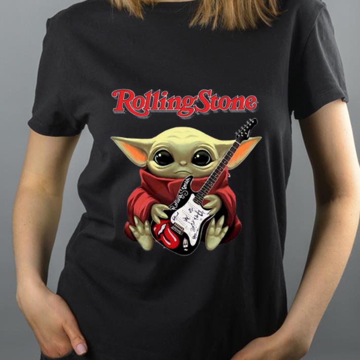 Original Star Wars Baby Yoda Hug Guitar Rolling Stone shirt 4 - Original Star Wars Baby Yoda Hug Guitar Rolling Stone shirt