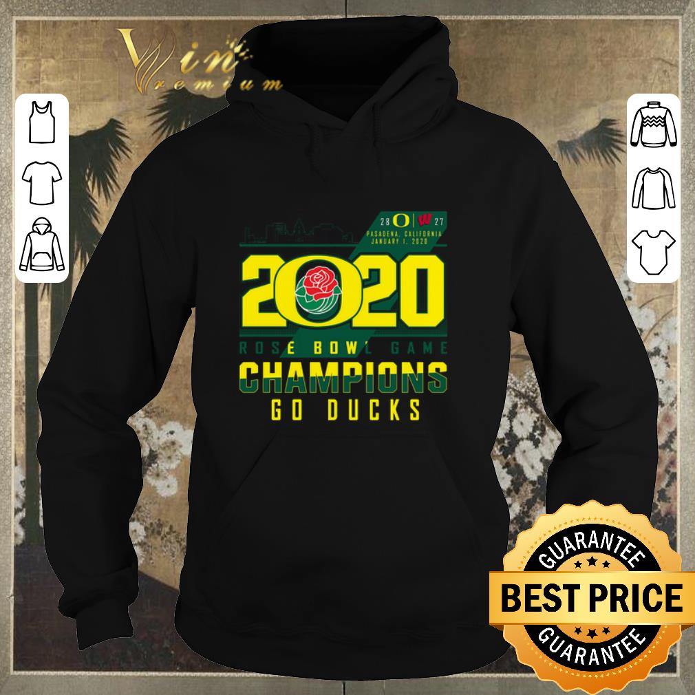 Premium 2020 Rose Bowl Game Champions Oregon Ducks vs Wisconsin Badgers shirt sweater Premium 2020 Rose Bowl Game Champions Oregon Ducks vs Wisconsin Badgers shirt sweater 4 - Premium 2020 Rose Bowl Game Champions Oregon Ducks vs Wisconsin Badgers shirt sweater
