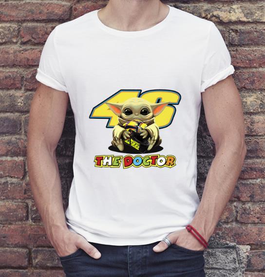 Premium Baby Yoda Hug 46 The Doctor shirt 4 - Premium Baby Yoda Hug 46 The Doctor shirt