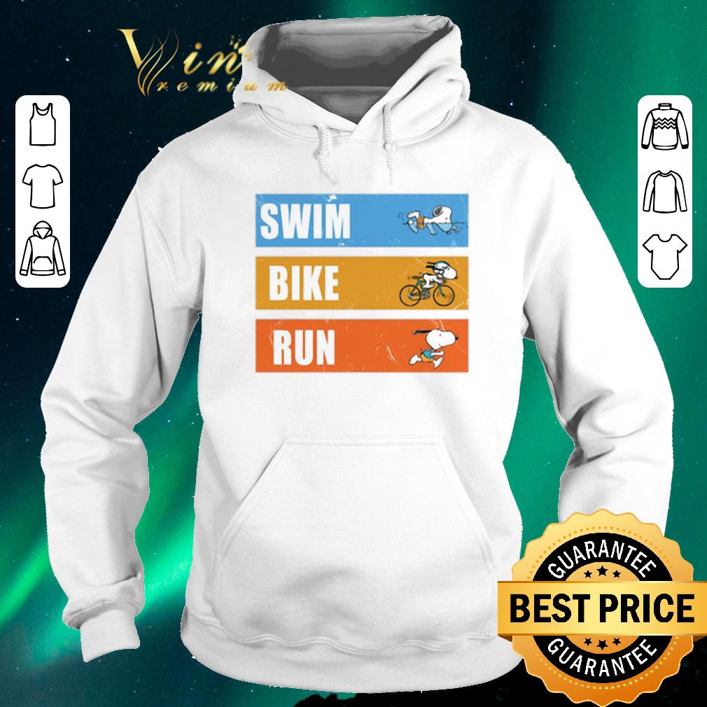 Premium Snoopy Triathlon Swim Bike Run shirt sweater Premium Snoopy Triathlon Swim Bike Run shirt sweater 4 - Premium Snoopy Triathlon Swim Bike Run shirt sweater