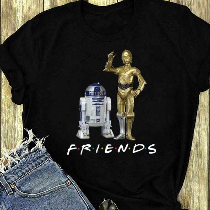 Premium r2 d2 and c 3po Friends shirt 4 - Premium r2-d2 and c-3po Friends shirt