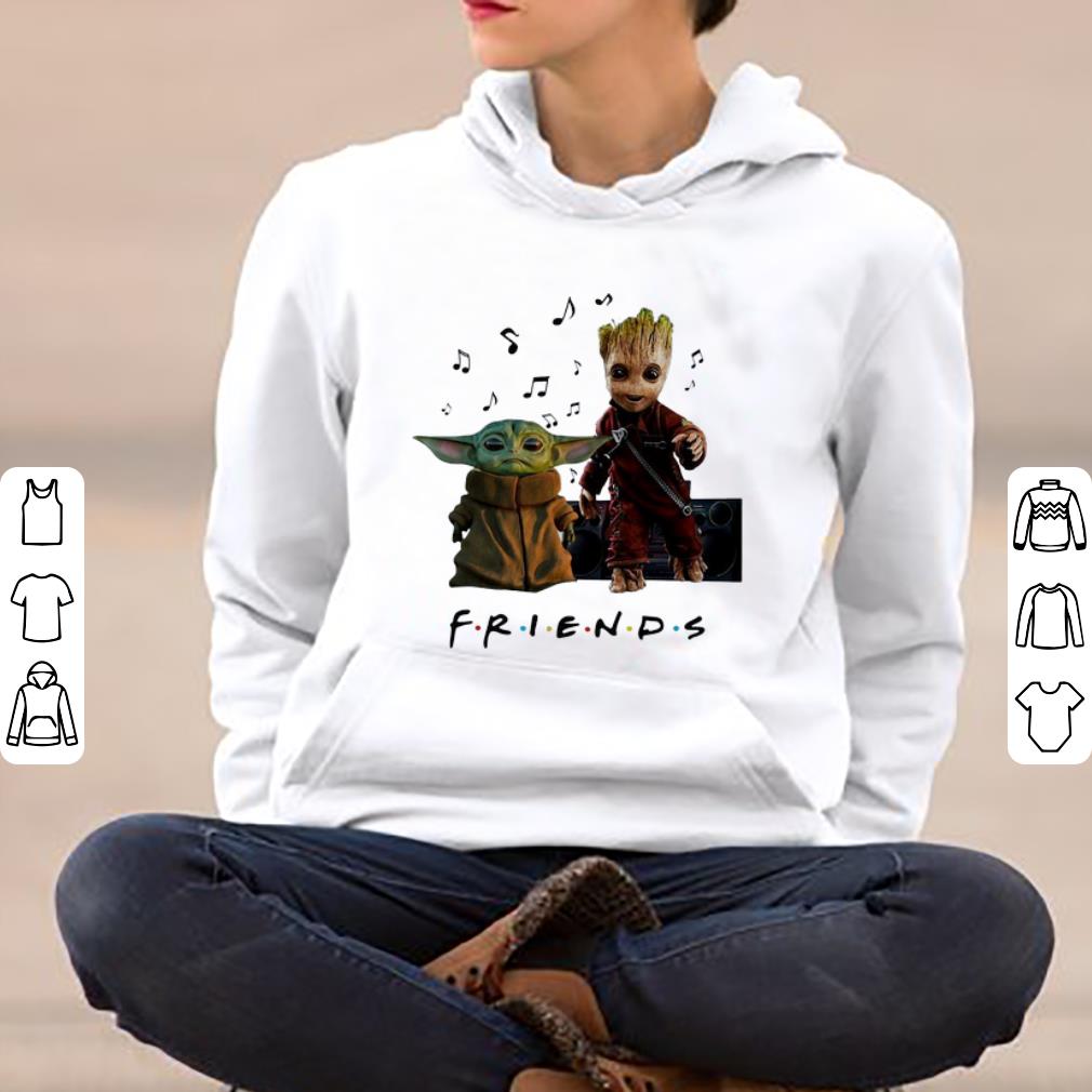 Pretty Baby Yoda And Baby Groot Friends shirt 4 - Pretty Baby Yoda And Baby Groot Friends shirt