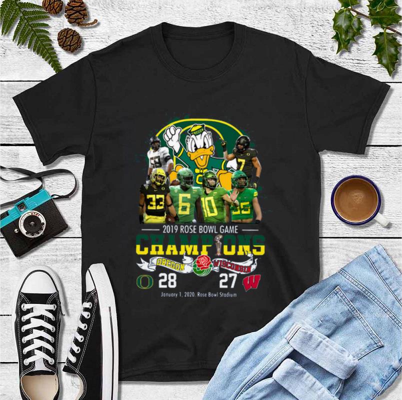 Pretty Oregon Ducks 2019 Rose Bowl Game Champions shirt 4 - Pretty Oregon Ducks 2019 Rose Bowl Game Champions shirt