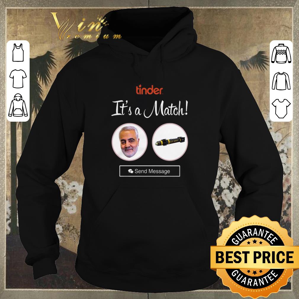 Pretty Qasem Soleimani Tinder It s A Match Send Message shirt sweater 4 - Pretty Qasem Soleimani Tinder It's A Match Send Message shirt sweater