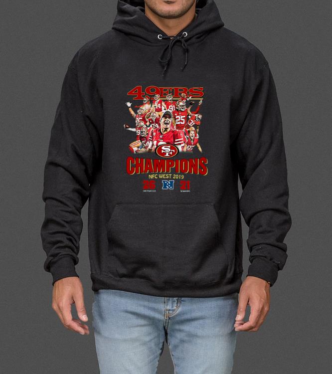 Pretty San Francisco 49ers Champions Nfc West 2019 shirt 4 - Pretty San Francisco 49ers Champions Nfc West 2019 shirt