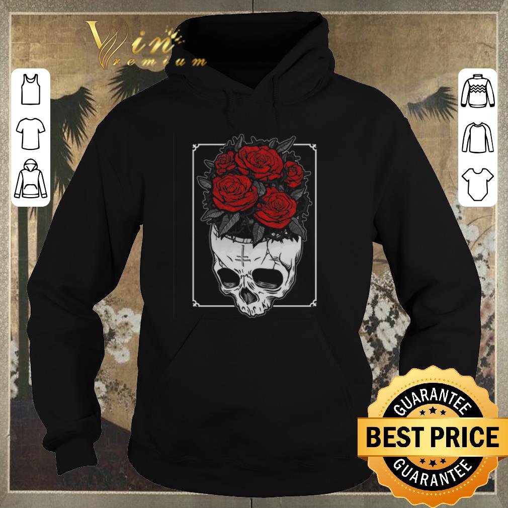 Pretty Skull rose something on my mind shirt sweater Pretty Skull rose something on my mind shirt sweater 4 - Pretty Skull rose something on my mind shirt sweater
