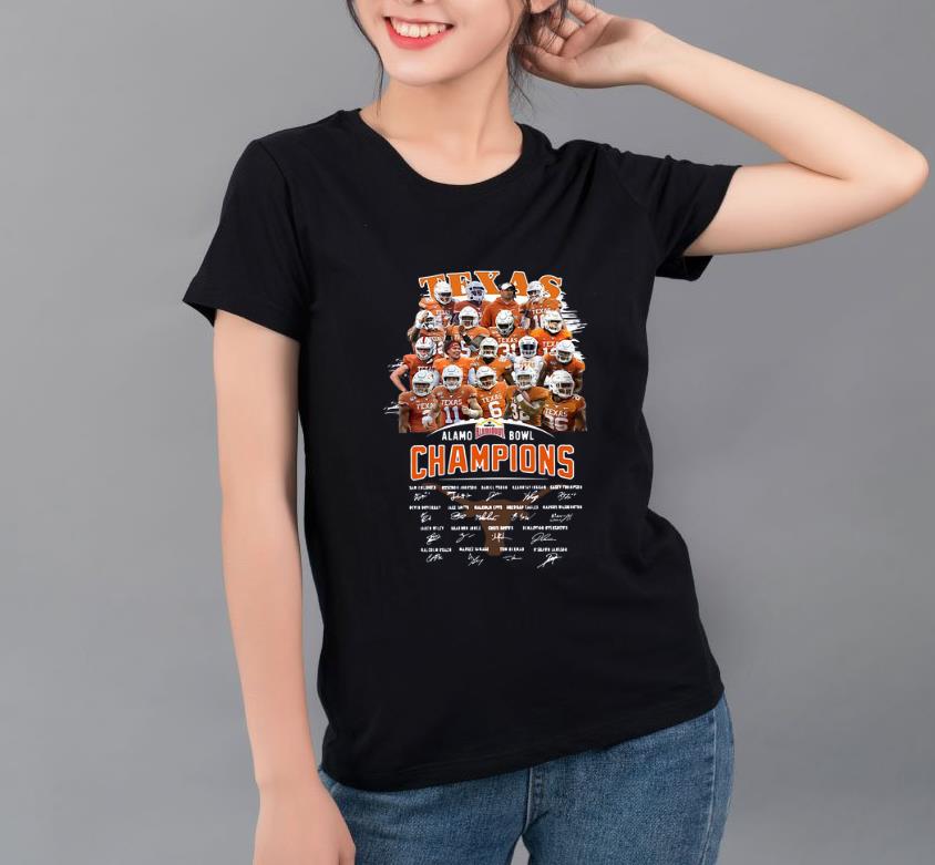 Pretty Texas Alamo Bowl Champions Signature shirt 4 - Pretty Texas Alamo Bowl Champions Signature shirt