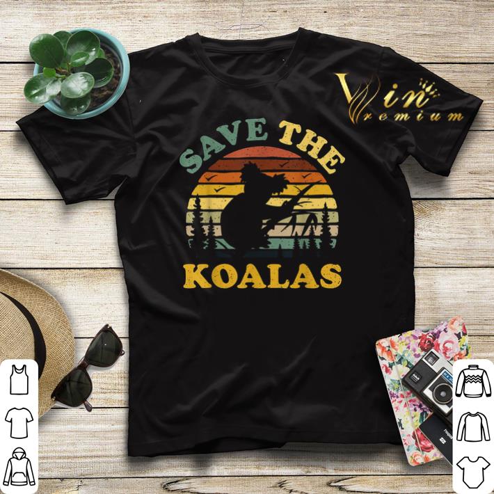 Save the Koalas vintage Australian bushfires shirt sweater Save the Koalas vintage Australian bushfires shirt sweater 4 - Save the Koalas vintage Australian bushfires shirt sweater