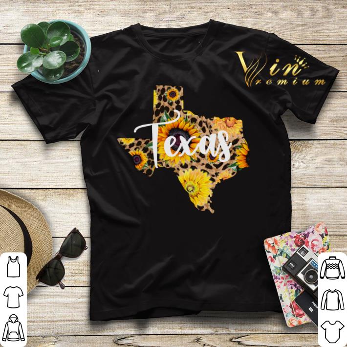 Texas Sunflower Wildflower State Map shirt sweater 4 - Texas Sunflower Wildflower State Map shirt sweater
