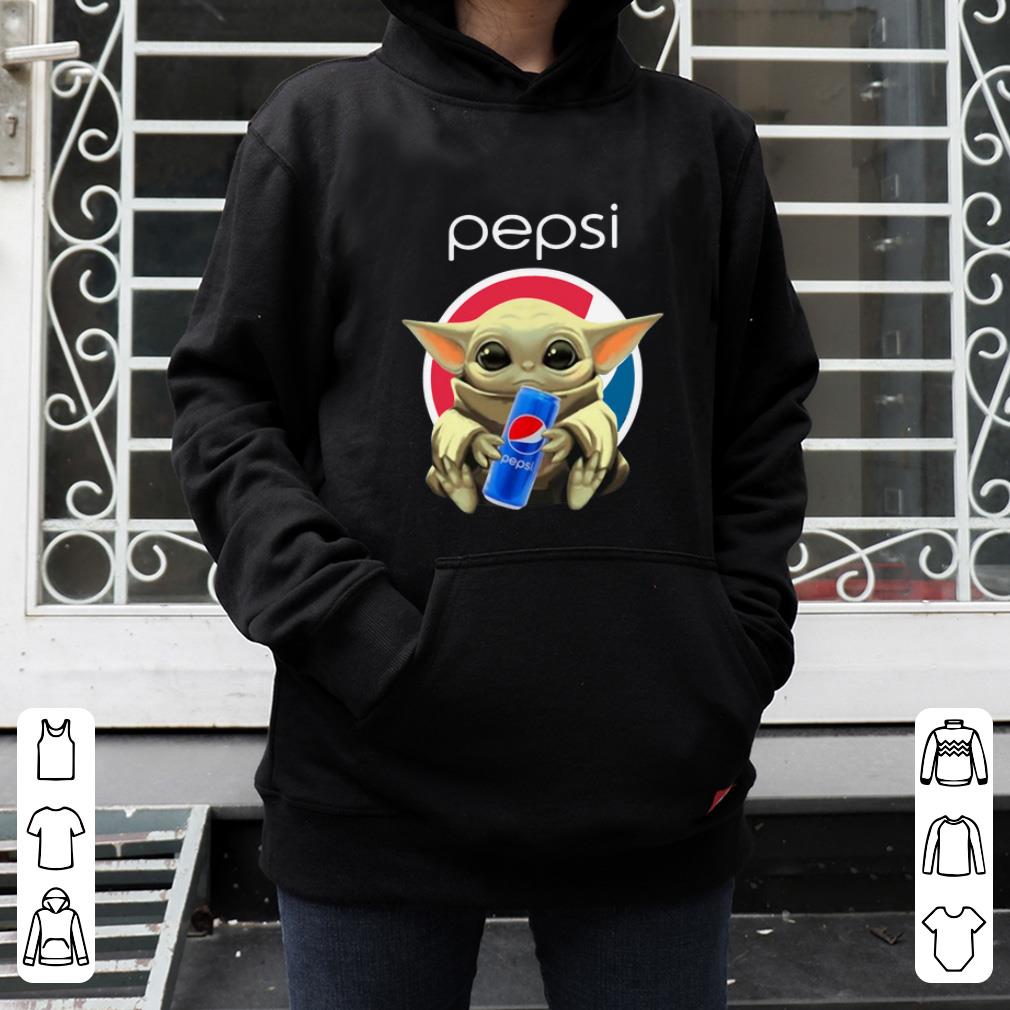Top Baby Yoda Hug Pepsi shirt 4 - Top Baby Yoda Hug Pepsi shirt