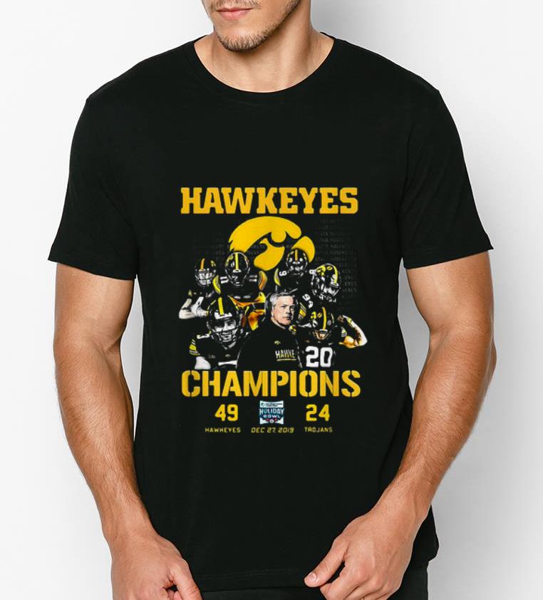 Top Iowa Hawkeyes Champions 2019 Holiday Bowl shirt 4 - Top Iowa Hawkeyes Champions 2019 Holiday Bowl shirt
