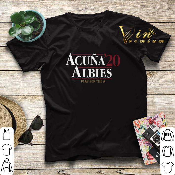 Acuña Albies 2020 play for the a shirt sweater 4 - Acuña Albies 2020 play for the a shirt sweater