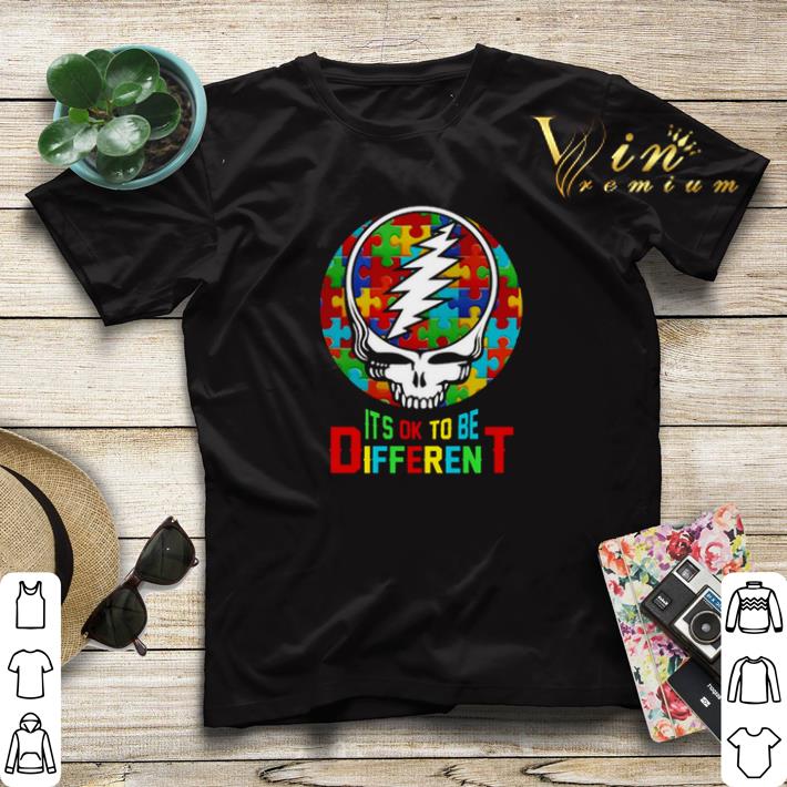Autism Grateful Dead logo it's ok to be different shirt sweater Autism Grateful Dead logo it s ok to be different shirt sweater 4 - Autism Grateful Dead logo it's ok to be different shirt sweater
