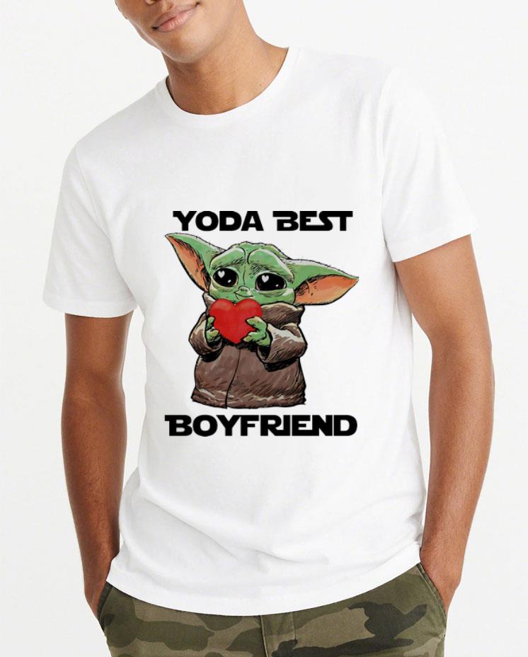 Awesome Baby Yoda Best Boyfriend Valentine s Day shirt 4 - Awesome Baby Yoda Best Boyfriend Valentine's Day shirt