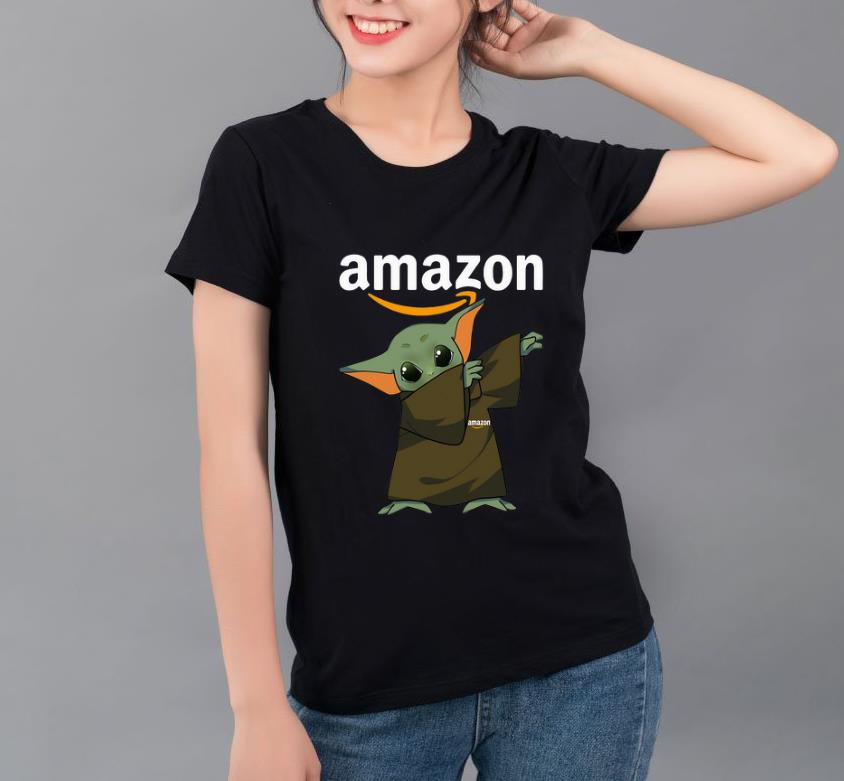 Awesome Baby Yoda Dabbing Amazon shirt 4 - Awesome Baby Yoda Dabbing Amazon shirt