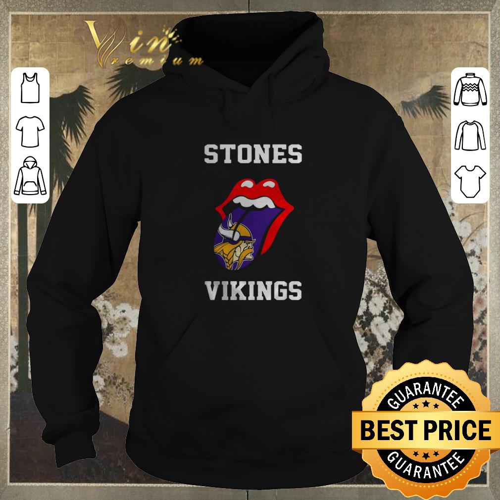 Awesome Rolling Stones Logo Minnesota Vikings shirt sweater 4 - Awesome Rolling Stones Logo Minnesota Vikings shirt sweater