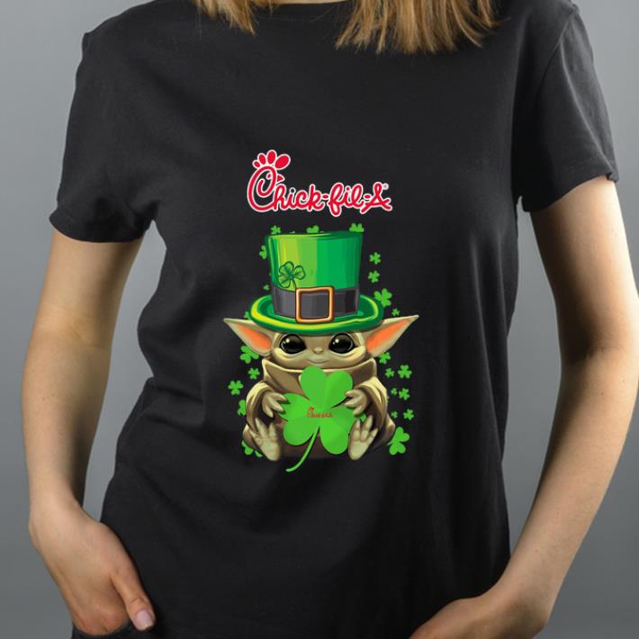 Awesome Star Wars Baby Yoda Chick Fil A Shamrock St Patrick s Day shirt 4 - Awesome Star Wars Baby Yoda Chick-Fil-A Shamrock St.Patrick’s Day shirt