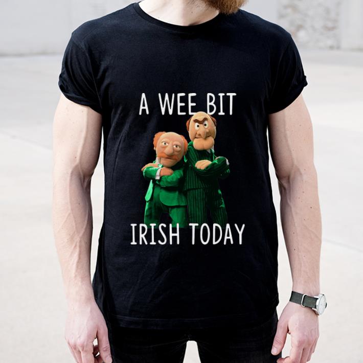 Awesome Statler And Waldorf A Wee Bit Irish Today St Patrick s Day shirt 4 - Awesome Statler And Waldorf A Wee Bit Irish Today St. Patrick's Day shirt