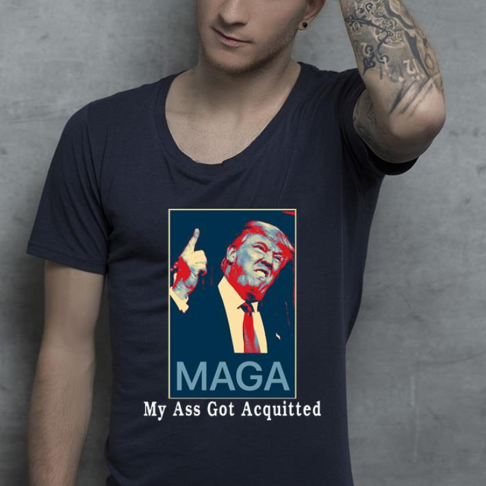 Awesome Trump 2020 MAGA My Ass Got Acquitted shirt 4 - Awesome Trump 2020 MAGA My Ass Got Acquitted shirt