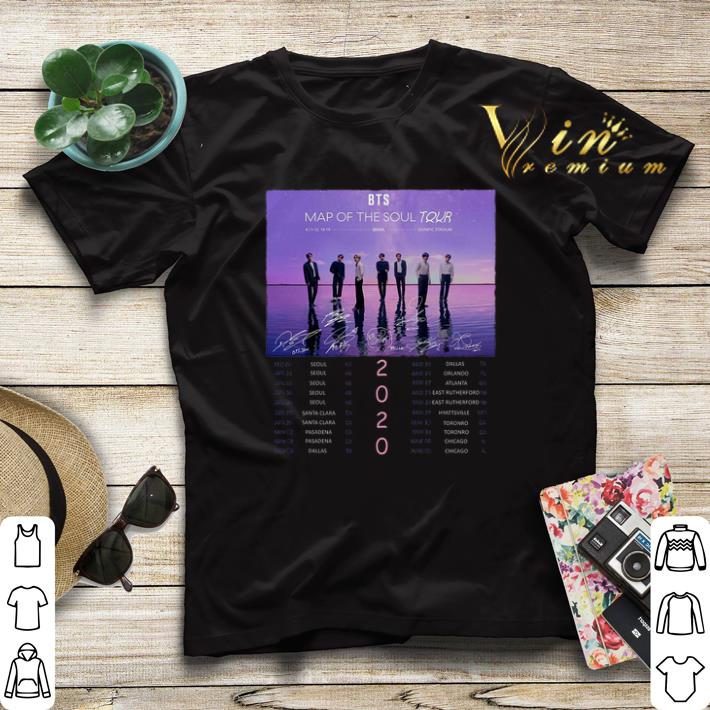 BTS Map Of The Soul Tour 2020 signatures shirt sweater BTS Map Of The Soul Tour 2020 signatures shirt sweater 4 - BTS Map Of The Soul Tour 2020 signatures shirt sweater
