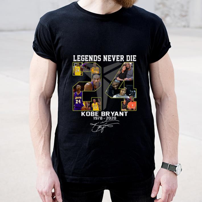 Beautiful Legends Never Die Black Mamba Kobe Bryant 1978 2020 Signatures shirt 4 - Beautiful Legends Never Die Black Mamba Kobe Bryant 1978 – 2020 Signatures shirt