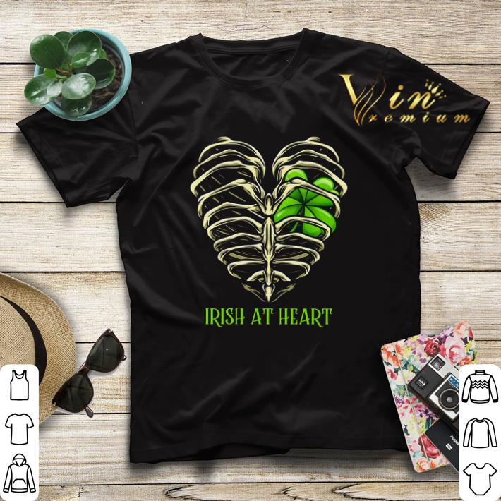 Bones X-ray Irish at heart St. Patrick's day shirt sweater Bones X ray Irish at heart St Patrick s day shirt sweater 4 - Bones X-ray Irish at heart St. Patrick's day shirt sweater