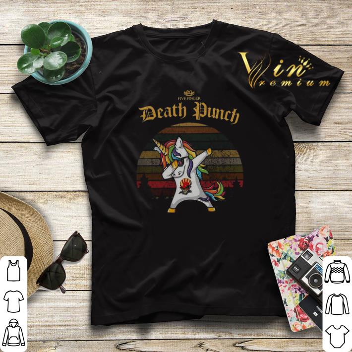 Dabbing unicorn Five Finger Death Punch vintage shirt sweater 4 - Dabbing unicorn Five Finger Death Punch vintage shirt sweater