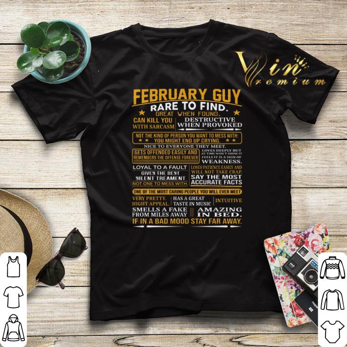 February guy rare to find great when found can kill you with sarcasm shirt sweater 4 - February guy rare to find great when found can kill you with sarcasm shirt sweater