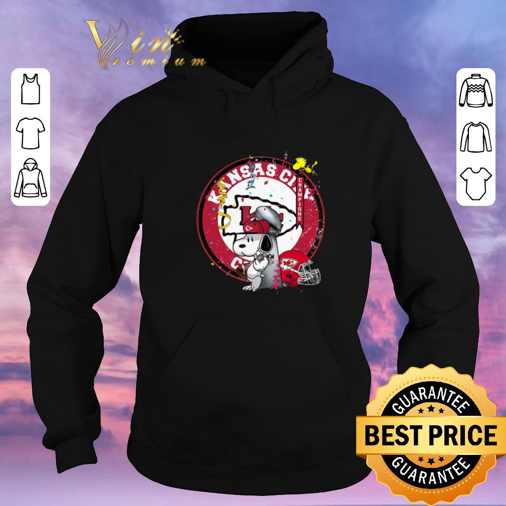 Funny Snoopy Mashup Kansas City Chiefs Super Bowl Champions shirt sweater 4 - Funny Snoopy Mashup Kansas City Chiefs Super Bowl Champions shirt sweater