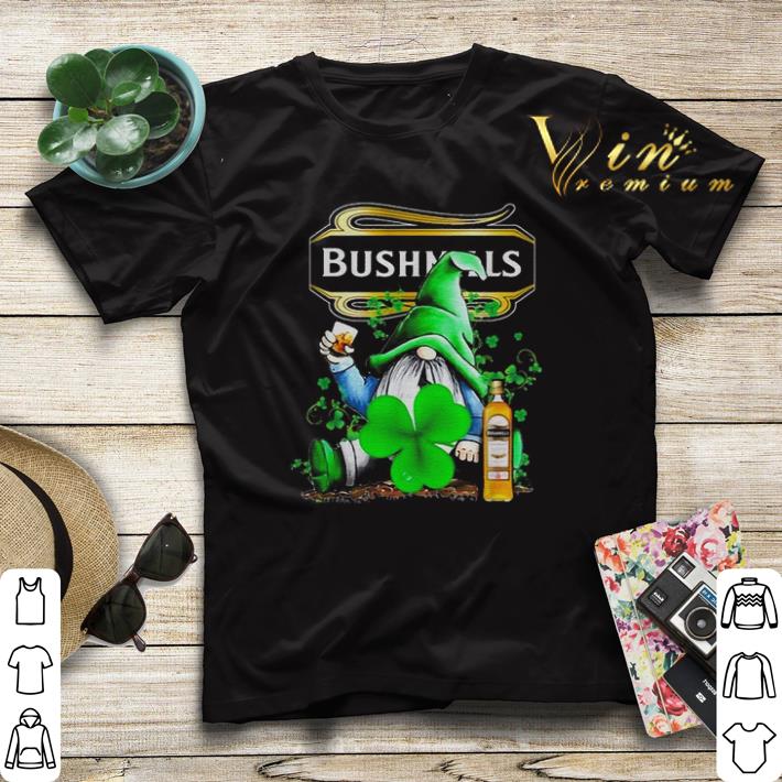 Gnome and Bushmills Irish Whiskey shamrock St Patrick s Day shirt sweater 4 - Gnome and Bushmills Irish Whiskey shamrock St Patrick’s Day shirt sweater