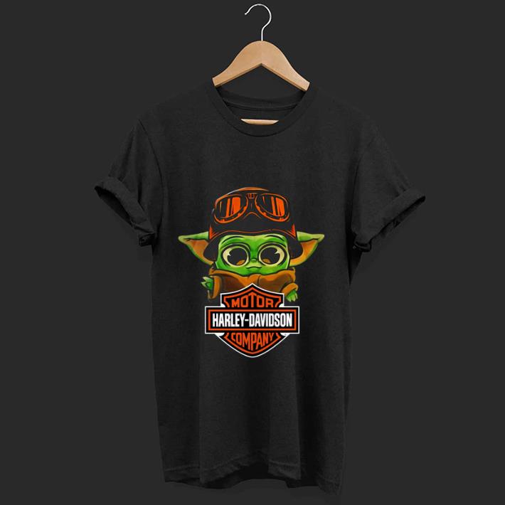 Great Baby Yoda Motor Harley Davidson Company shirt 4 - Great Baby Yoda Motor Harley Davidson Company shirt