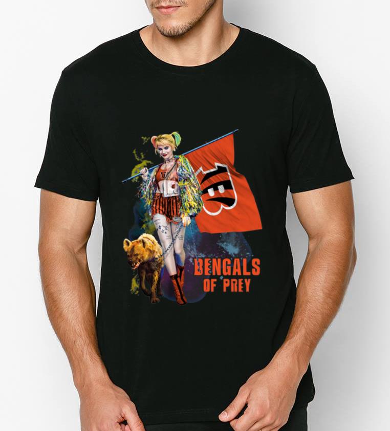 Great Harley Quinn Cincinnati Bengals Of Prey Flag shirt 4 - Great Harley Quinn Cincinnati Bengals Of Prey Flag shirt