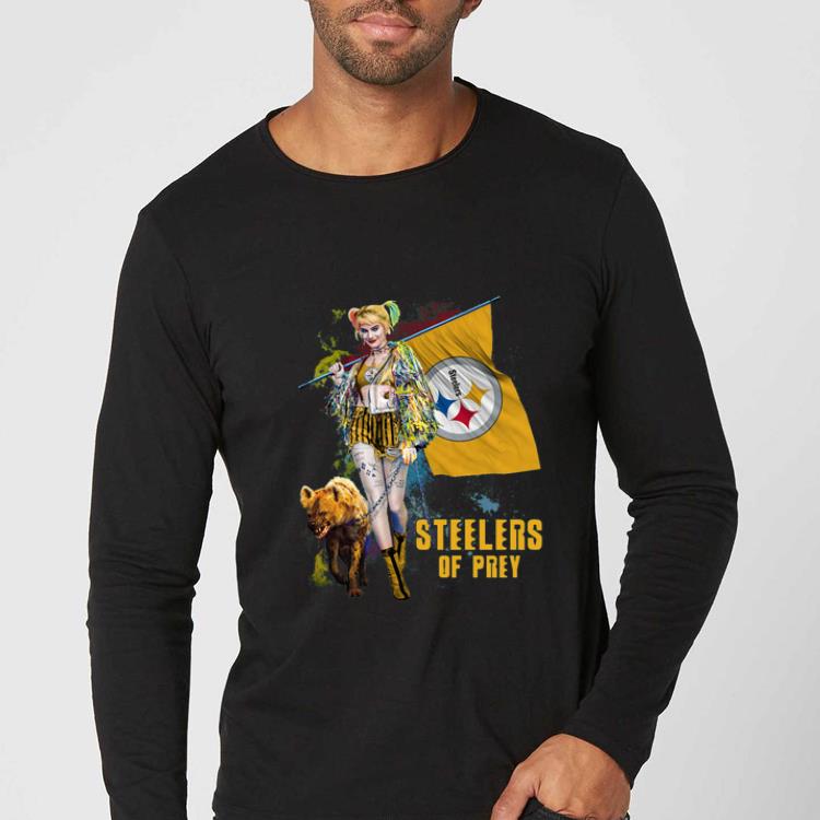 Great Harley Quinn Pittsburgh Steelers Of Prey shirt 4 - Great Harley Quinn Pittsburgh Steelers Of Prey shirt