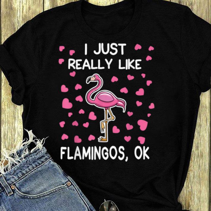 Great I Just Really Like Flamingos Ok Flamingo Lovers shirt 4 - Great I Just Really Like Flamingos, Ok - Flamingo Lovers shirt