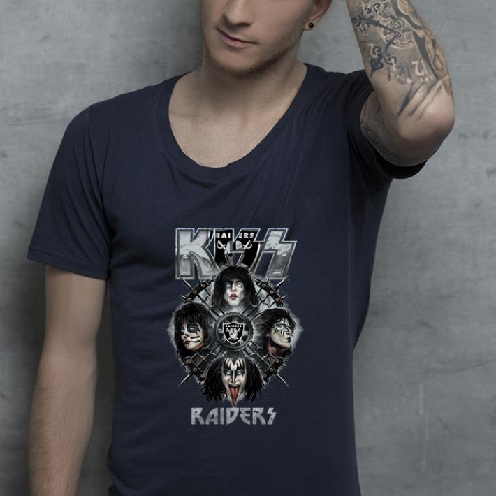 Great KISS Band Raiders Oakland Raiders shirt 4 - Great KISS Band Raiders Oakland Raiders shirt