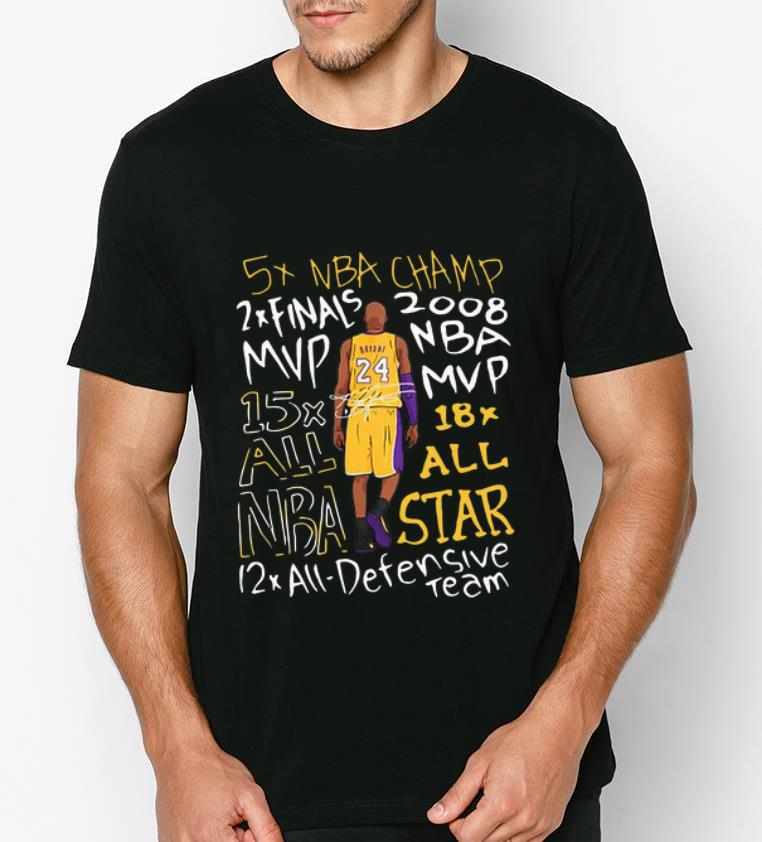 Great Kobe Bryant Title Collection 12 All Defensive Team shirt 4 - Great Kobe Bryant Title Collection 12 All-Defensive Team shirt